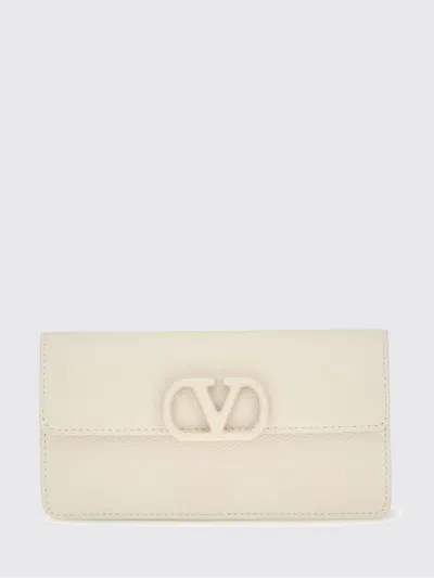 Valentino Garavani Vlogo Signature Chain Clutch Bag In Pink