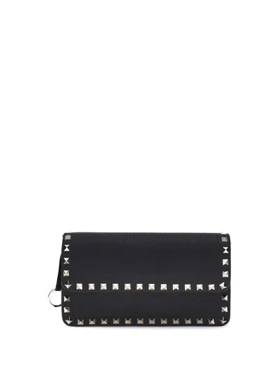 Valentino Garavani Wallets In Black