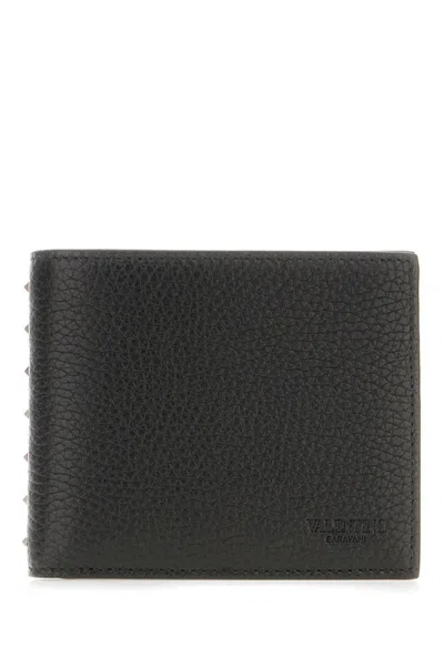 Valentino Garavani Wallets In Black