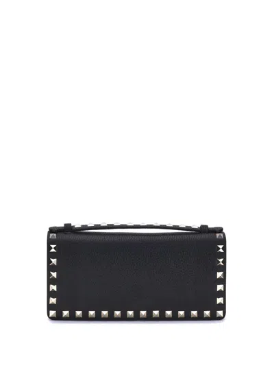 Valentino Garavani Wallets In Black