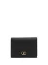 Valentino Vlogo Bi-fold Wallet In Black