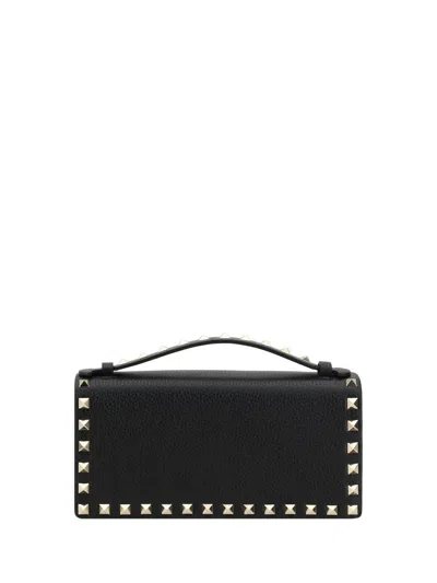Valentino Garavani Wallets In Black