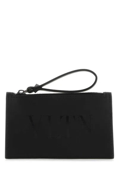 Valentino Garavani Wallets In Black