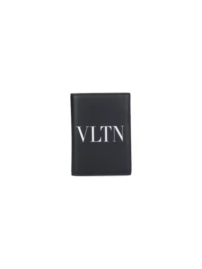 Valentino Garavani Wallets In Black