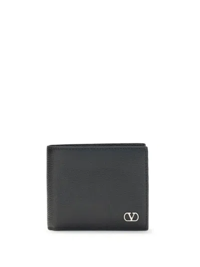 Valentino Garavani Wallets In Black