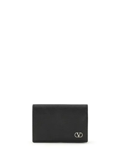 Valentino Garavani Wallets In Black