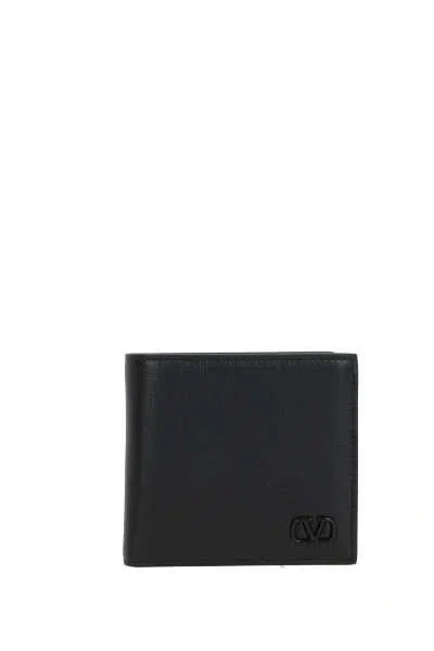 Valentino Garavani Wallets In Black