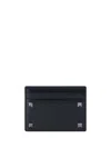 Valentino Rockstud Card Men's Holder In Black