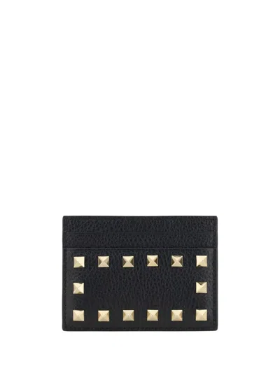 Valentino Garavani Wallets In Black