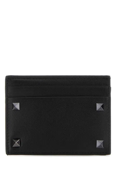 Valentino Garavani Wallets In Black