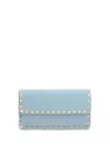 Valentino Rockstud Shoulder Bag In Blue