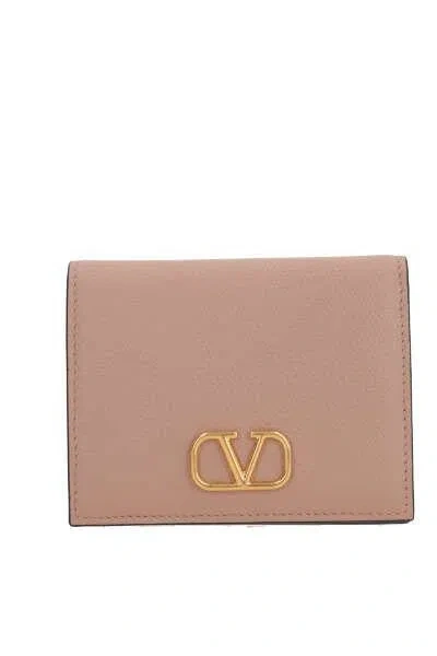 Valentino Garavani Wallets In Cinnamon Roses