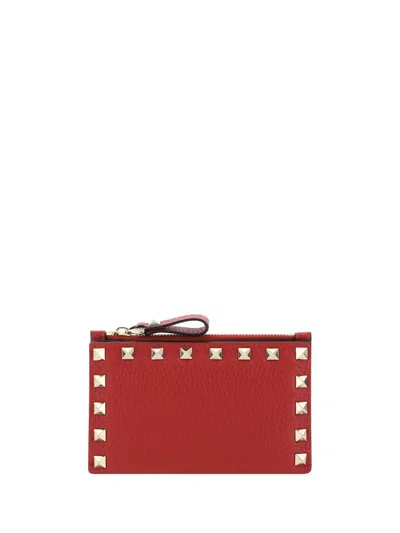 Valentino Garavani Wallets In Red