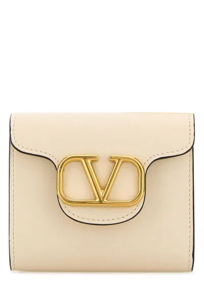 Valentino Garavani Wallets In White