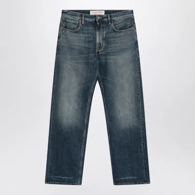 VALENTINO VALENTINO GARAVANI WASHED DENIM JEANS