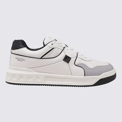 VALENTINO GARAVANI VALENTINO GARAVANI WHITE AND GREY SNEAKERS