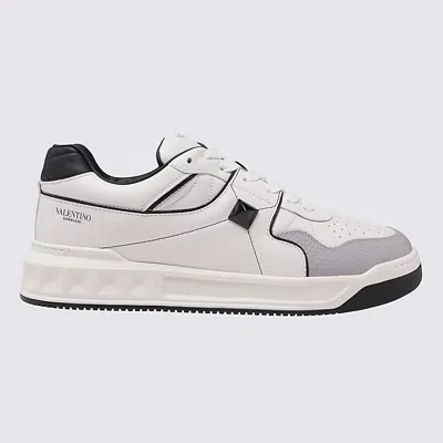 VALENTINO GARAVANI VALENTINO GARAVANI WHITE AND GREY SNEAKERS