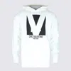 Valentino Garavani White Cotton Sweatshirt In White