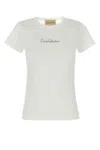 Valentino Cotton Crew Neck T-shirt With Short Sleeves In White