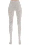 Valentino Garavani White Lace Collant In White