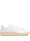 Valentino Royco Low-top Leather Sneakers With Italian Sizing