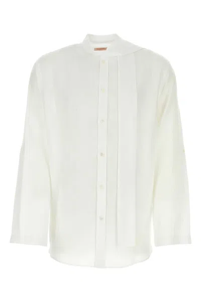 Valentino Garavani White Linen Shirt