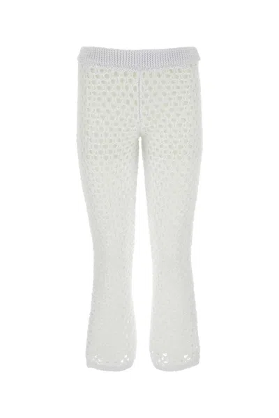 Valentino Women's Meshescape Pant In White
