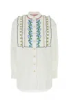 Valentino Garavani White Poplin Shirt In White