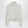 Valentino Garavani Single-breasted Jacket With Black Polka Dots