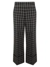 Valentino Garavani Wide-leg Trousers In Black In Black