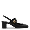 Valentino Vlogo Signature 60 Leather Slingback Pump