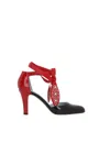 Valentino Garavani Foliefoliage Sandal With Color-block Design And Beaded Accents