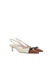 Valentino Slingback-pumps Bepointy 45 Aus Leder