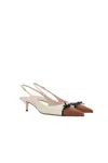 Valentino Slingback-pumps Bepointy 45 Aus Leder