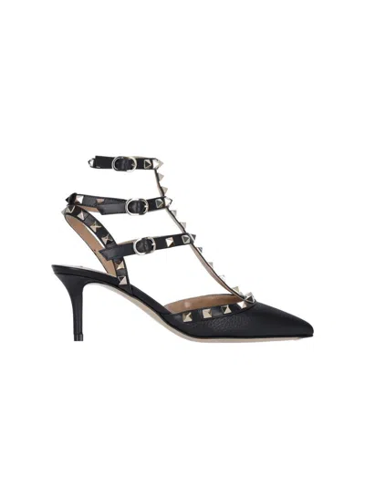 Valentino Garavani With Heel In Black
