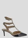 Valentino Studded Leather Stiletto Pumps