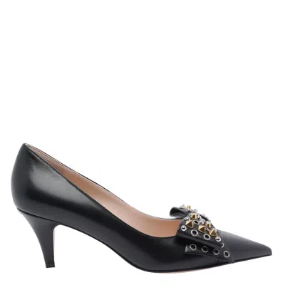 Valentino Garavani Pointed High Heels In Black