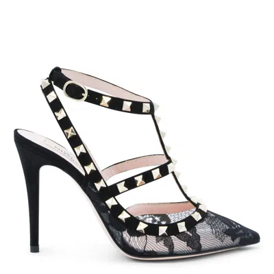 Valentino Garavani With Heel In Black