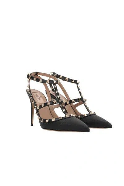 Valentino Garavani With Heel In Black