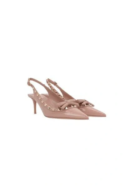 Valentino Garavani With Heel In Cannelle Roses.