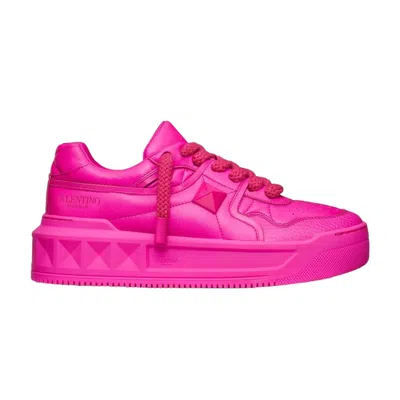 Pre-owned Valentino Garavani Wmns One Stud Xl Low 'pink' | Women's Size 35