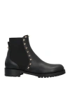 Shop Valentino Garavani Woman Ankle Boots Black Size 11 Soft Leather