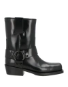 Valentino Garavani Woman Ankle Boots Black Size 6 Leather In Black