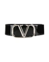 Valentino Garavani Woman Belt Black Size 36 Leather