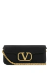 VALENTINO GARAVANI VALENTINO GARAVANI WOMAN BLACK LEATHER LOCÃ² HANDBAG