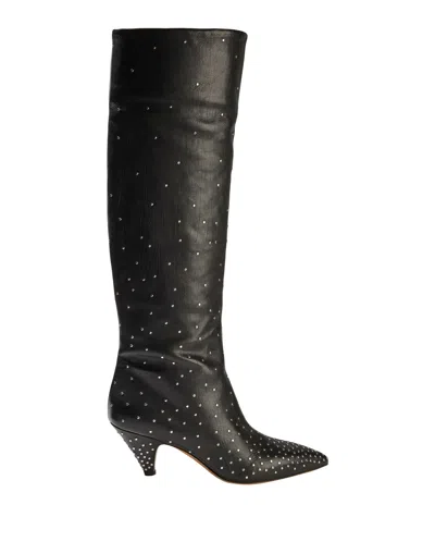 Valentino Garavani Knee Boots In Black