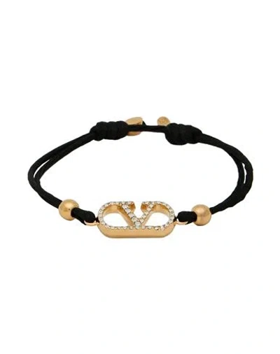 Valentino Garavani Woman Bracelet Black Size - Metal