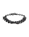 Valentino Garavani Woman Bracelet Black Size - Metal