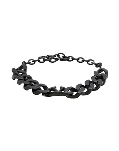 Valentino Garavani Woman Bracelet Black Size - Metal