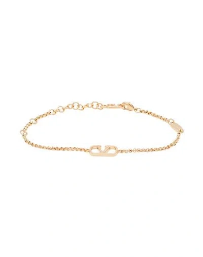 Valentino Garavani Woman Bracelet Gold Size - Metal